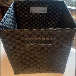 Black Woven Basket